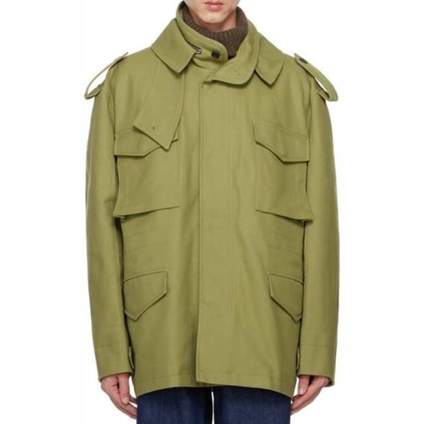 렉토 프렌치 빈티지 밀리터리 자켓 M 새상품