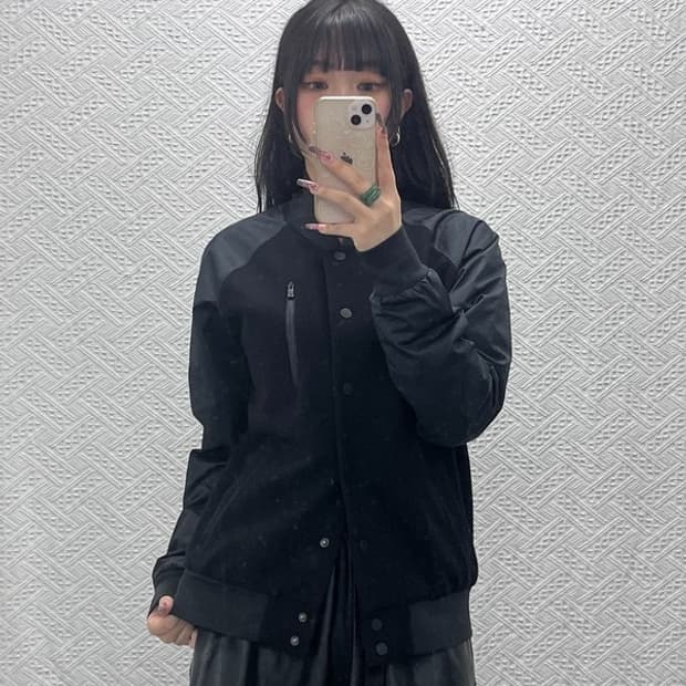 나이키 빈티지 캐주얼 락시크 울 스다티움 바시티자켓 XL C12035