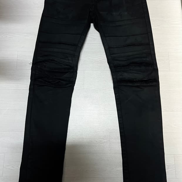 락시크 블랙 데미지 코팅진