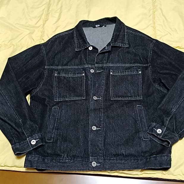 트릴리온 데님자켓 L 가슴58 기장67