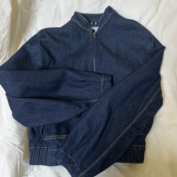 자라 데님 블루종