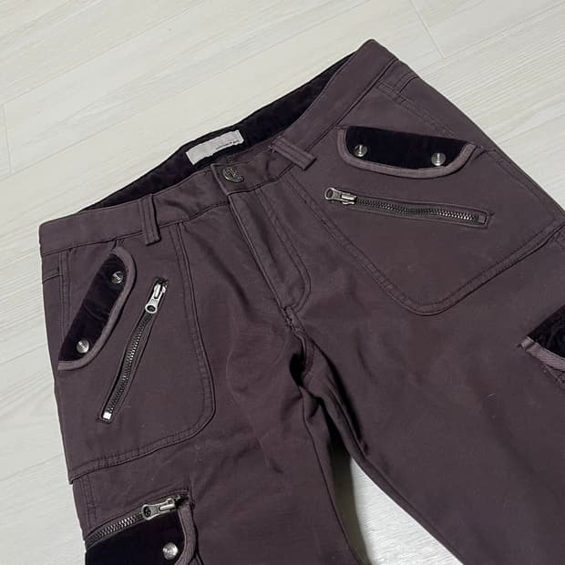 오즈온깔 부츠컷 카고팬츠