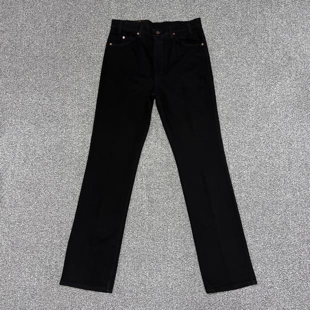 90s 빈티지 리바이스 517 블랙 허리46cm