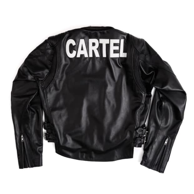 선데이오프클럽 카르텔 램스킨 자켓