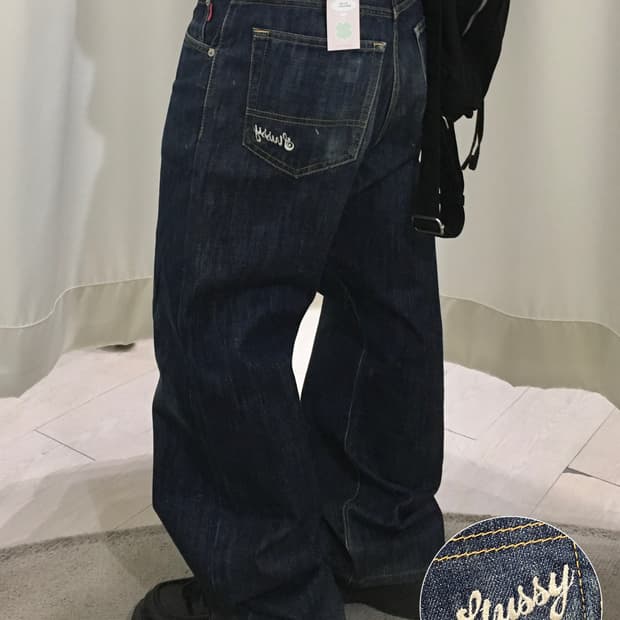 STUSSY rough&rugged 데님 팬츠