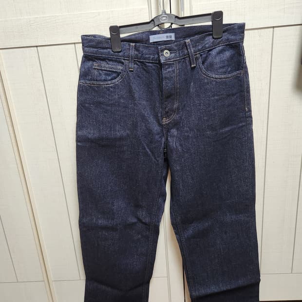 유니클로 jw앤더슨 스트레이트진 68블루 30사이즈(새상품)