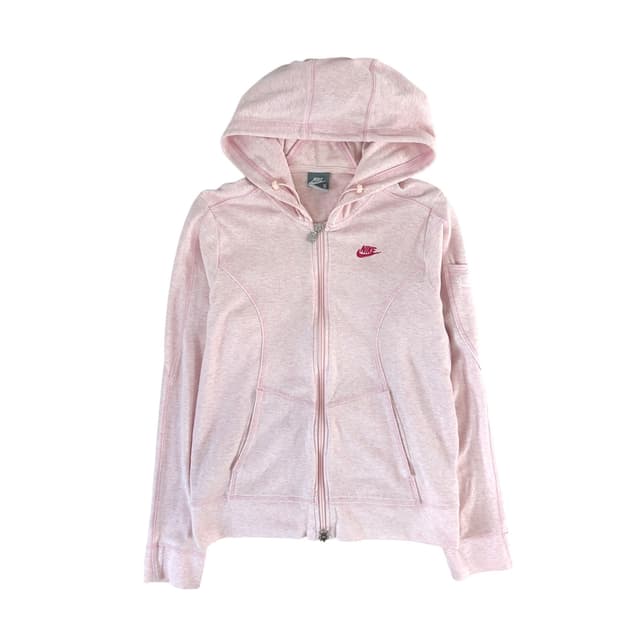 나이키 베이비핑크 후드집업 s