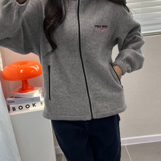 (WOMEN)폴로 스포츠 후리스자켓-M1528