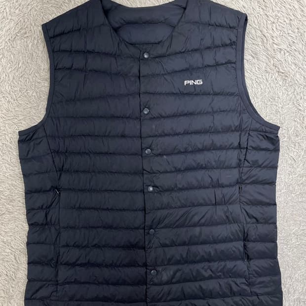 핑 구스다운 경량 조끼/#261