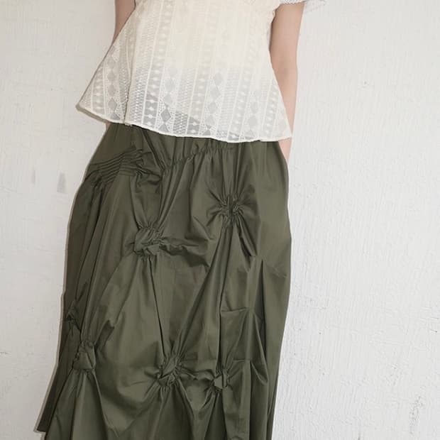 콜하그 cheu-meru skirt 블랙