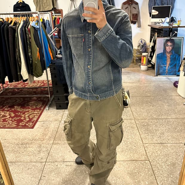 00's 리바이스 엔지니어드 데님 자켓