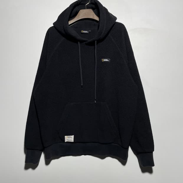 내셔널지오그래픽 플리스 후드티