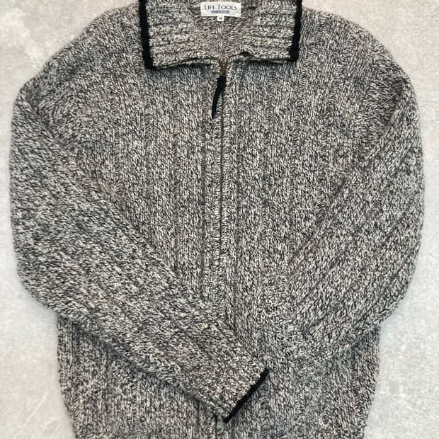 (M) LIFE TOOLS 헤비울 니트집업