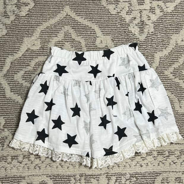 히메갸루 별패턴 큐롯 스커트 (치마바지) 니혼진