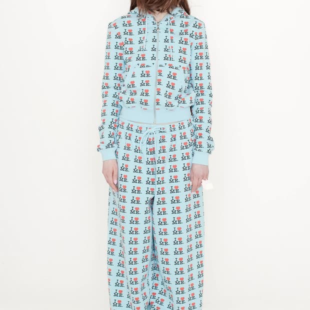 애슐리윌리엄스 I HEART ME BLUE JOGGERS (BLUE)