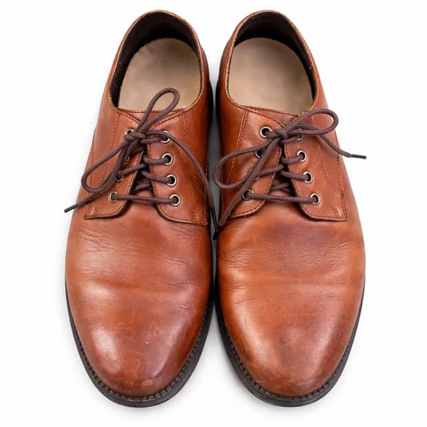 콜한 남성 브라운 가죽 구두 275mm