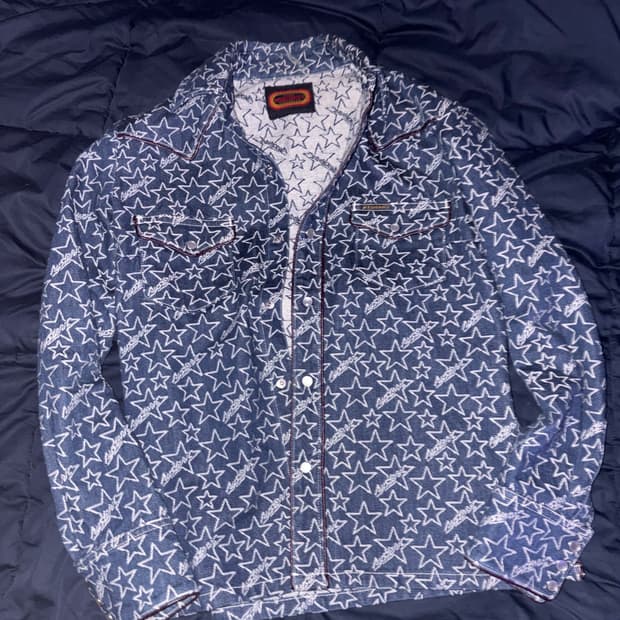 히스테릭글래머 90s 아카이브 스타패턴 셔츠