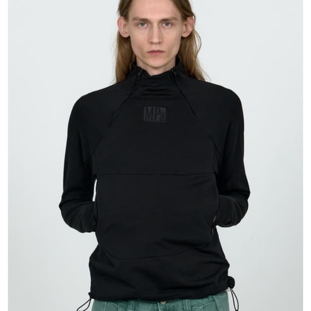 MPa SOFT-SHELL HALF ZIP (BLACK)