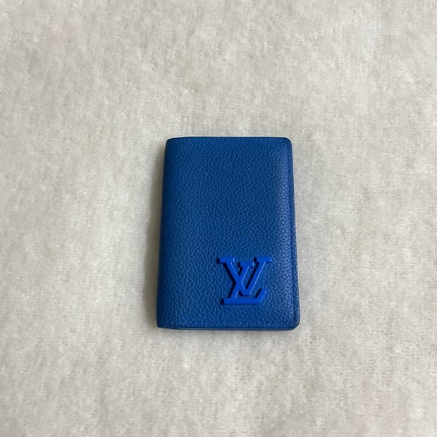 (당일 출고) 루이비통 포켓 오거나이저 카드지갑(블루)