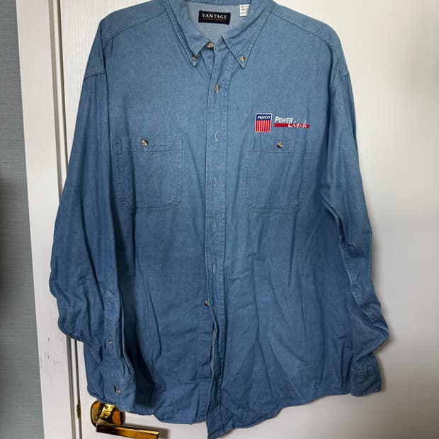 미제 빈티지 데님 셔츠 XL