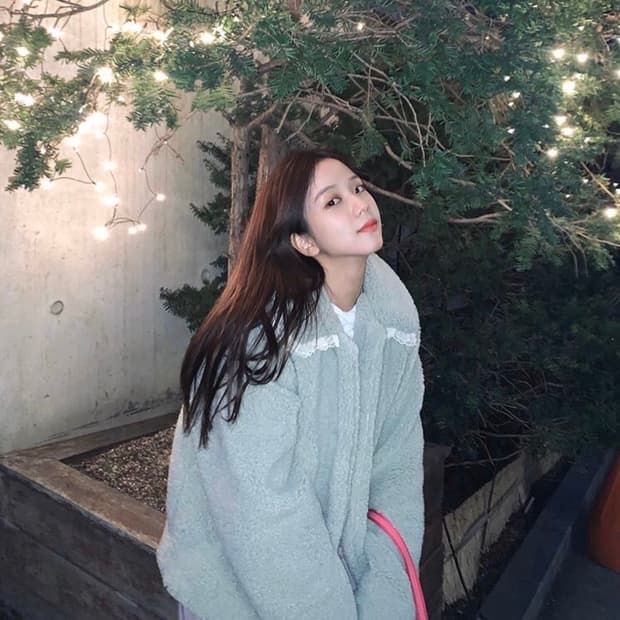 중고 ) 마가린핑거스 레이스 부클 자켓