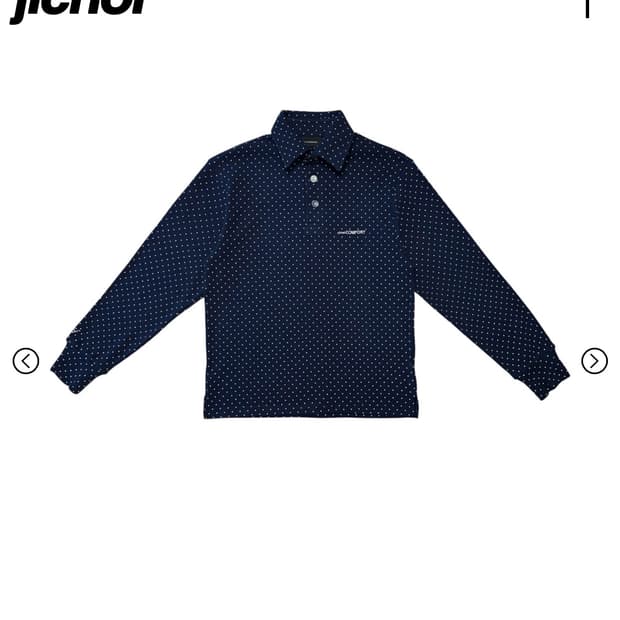 Birthday Edition PK SHIRT (DOTTED NAVY)