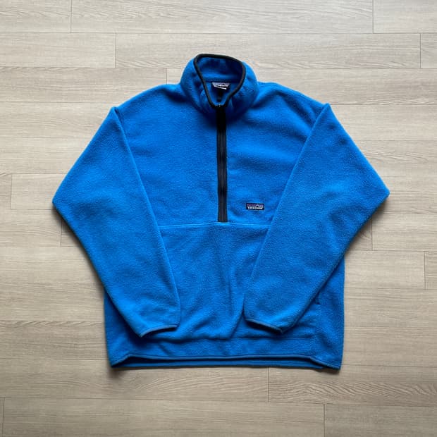 파타고니아 집업 신칠라 블루 마수피얼 플리스 빈티지 patagonia