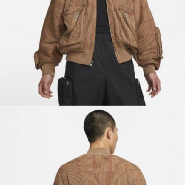 나이키랩 NRG MA-1 집업×언더커버 2021 S/S 'NRG MA-1