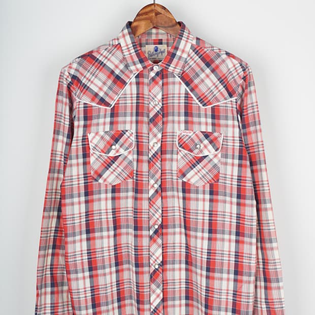 00's A BATHING APE western shirt