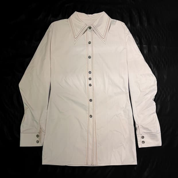 앤더슨벨 스티치 디테일 셔츠