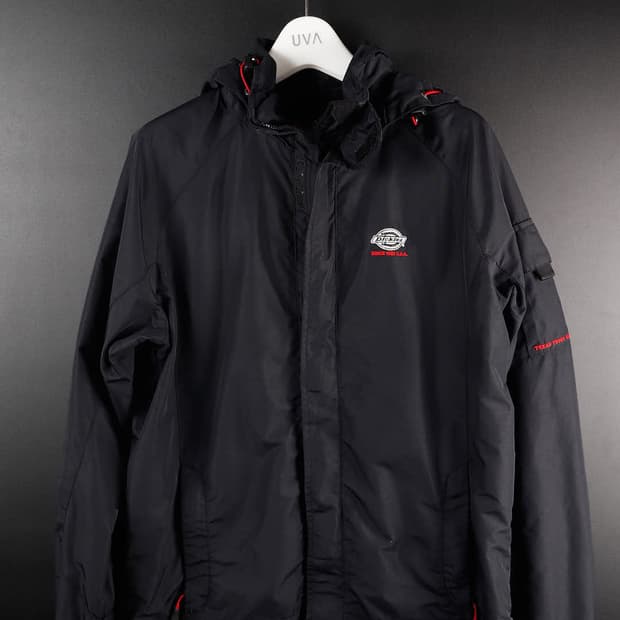 디키즈 블랙 바람막이