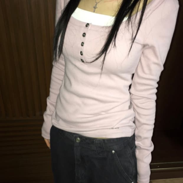 이즈이즈 터치 버튼 티 인디핑크