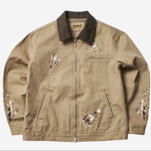 [새제품/L] 가먼츠팹 VTG 워크자켓 - 베이지