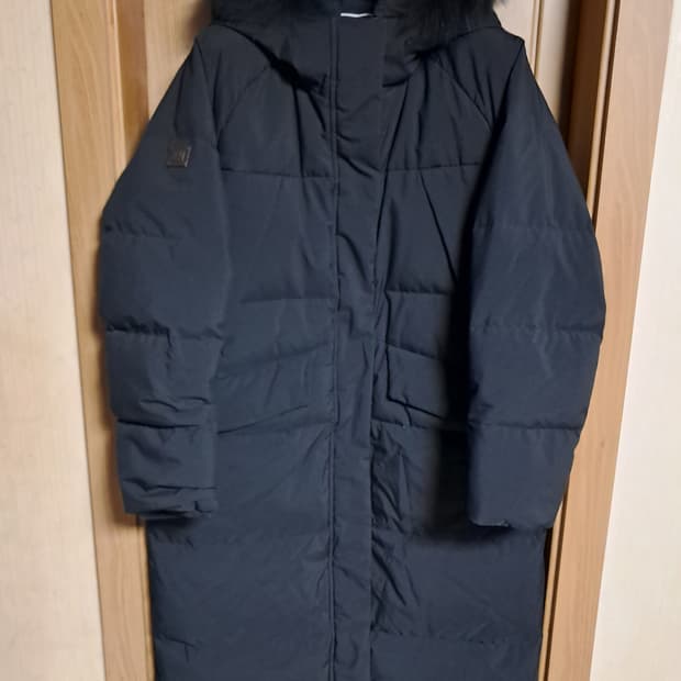 장미쉘바스키아 여성 롱패딩 100