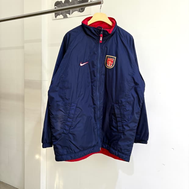90's NIKE 리버서블 자켓