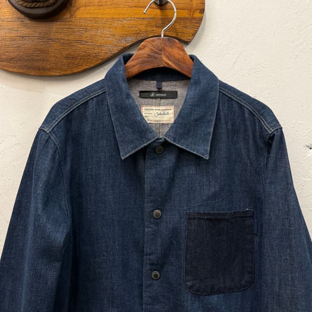  Japan Johnbull Denim Coach Jacket