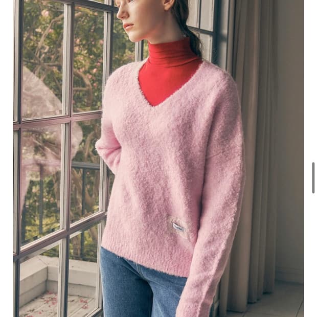 rolarola 로라로라 핑크 니트