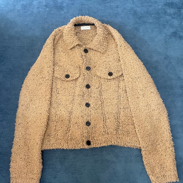 [M]드리스 반 노튼 미스토 플러피 자켓