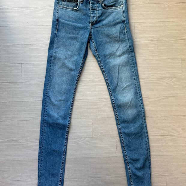 랙앤본 Fit 1 엑스트라 슬림 데님 진