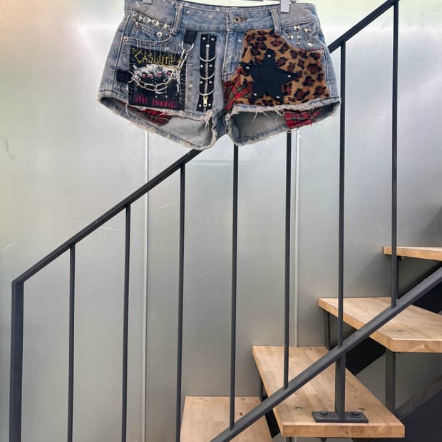 빈티지 커스텀 숏팬츠