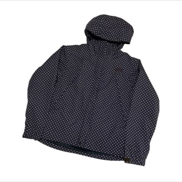 노스페이스 땡땡이 노트 바람막이