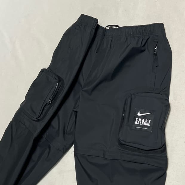 XL 새상품 나이키 X 언더커버 투인원 블랙 팬츠