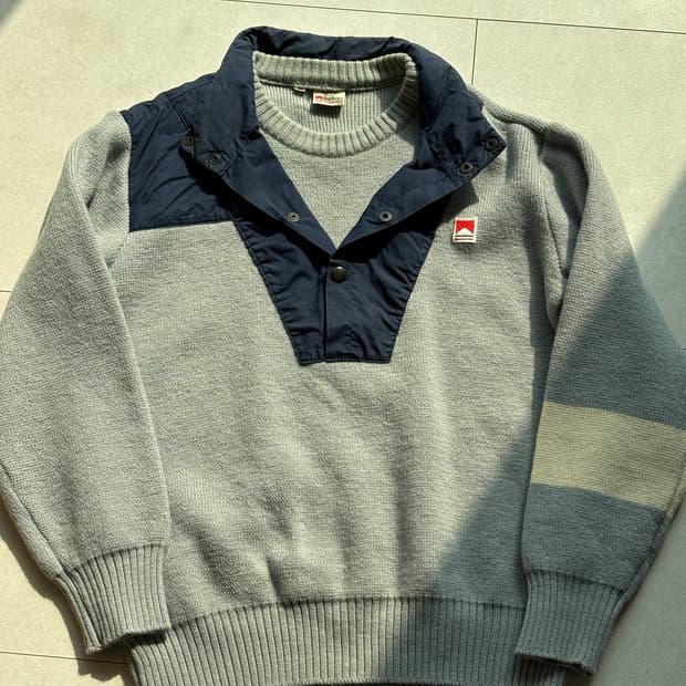 80s Made in Italy 말보로 울 니트 스웨터 빈티지 (46)