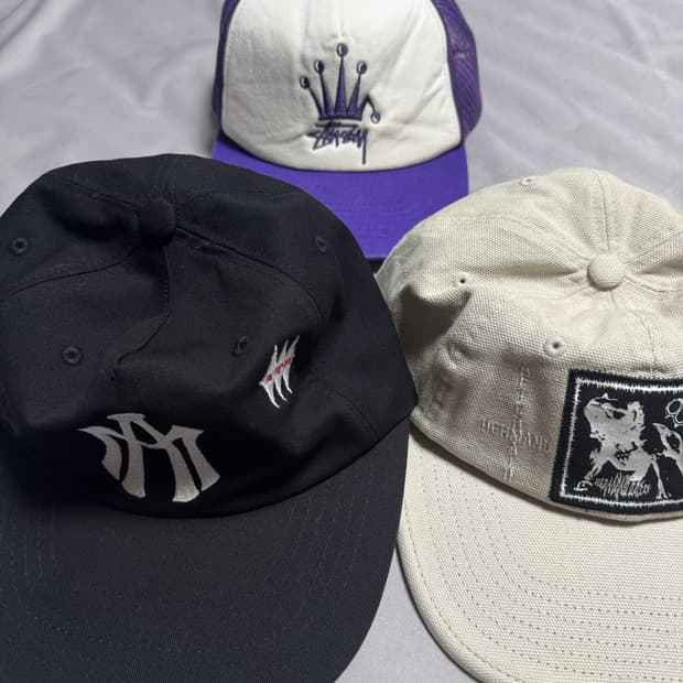 스투시 크라운 애프터매스 캡 모자