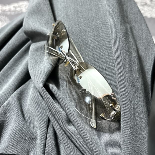 안나수이 나비 메탈 긱시크 안경 선글라스