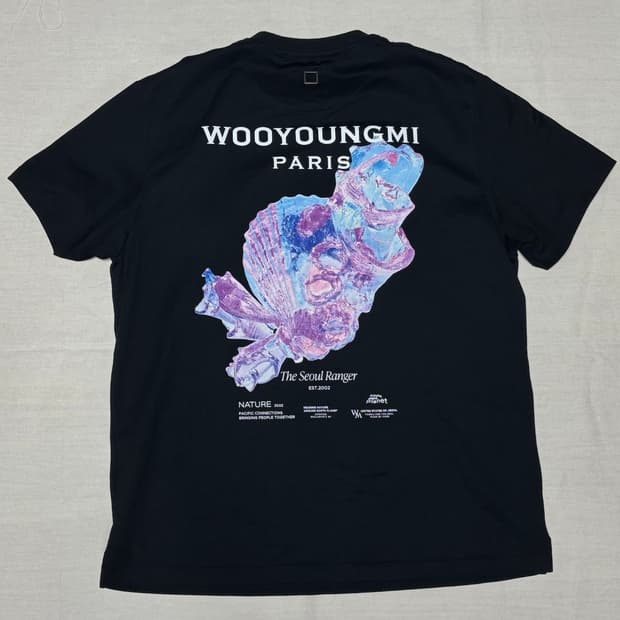 25ss) 우영미 백로고 코랄 반팔 티셔츠 [46]