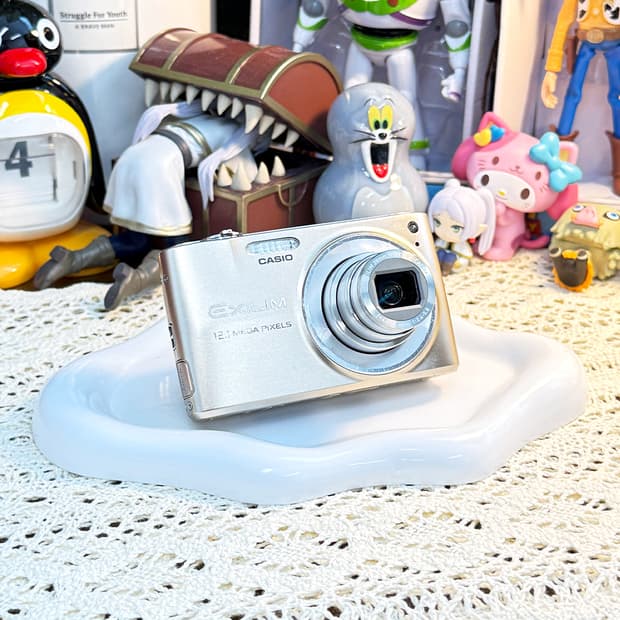 [한글지원💕] 메이크업 기능, 태연픽 카시오 Exilim Z400 골드