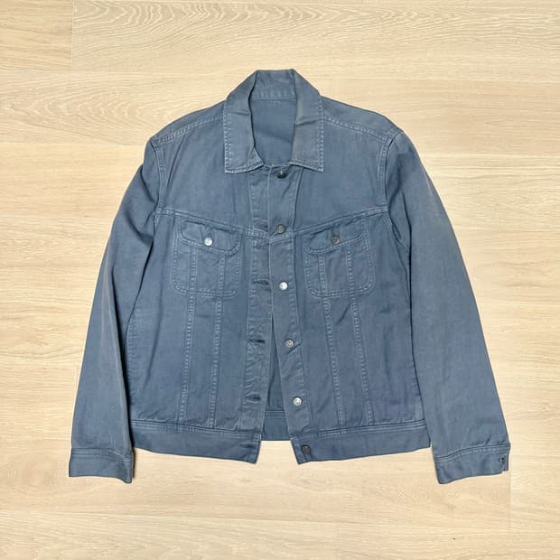 A.P.C. 블루 데님 자켓 L 사이즈