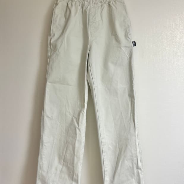 스투시 브러쉬드 비치 팬츠 본