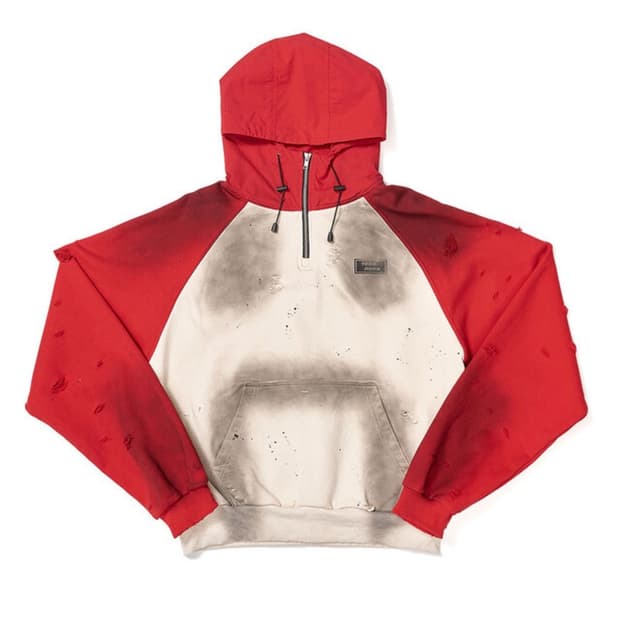 스키즘 인듀싱 후드티 NOEL ANORAK RED